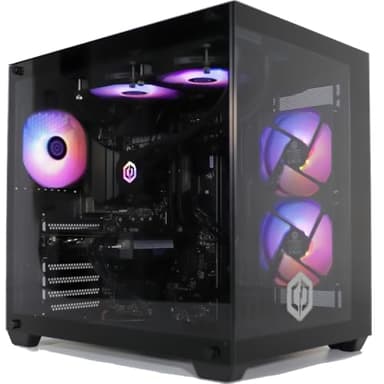 CYBERPOWERPC Luxe Gaming PC - AMD Ryzen 7 9800X3D, Nvidia RTX 5070 12GB, 32GB RAM, 1TB NVMe SSD, 650W 80+ PSU, Wi-Fi, Refrigeración a Liquido CPU, Windows 11, Ark RGB
