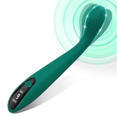 Sex Toýs Vibrador Femenino - Consolador Vibrador para Mujeres y Parejas, Set de Juguetes Eróticos Masculinos Gay Liver Gate Plug con 9 Patrones de Vibración, Estimulador del Clítoris y Punto G