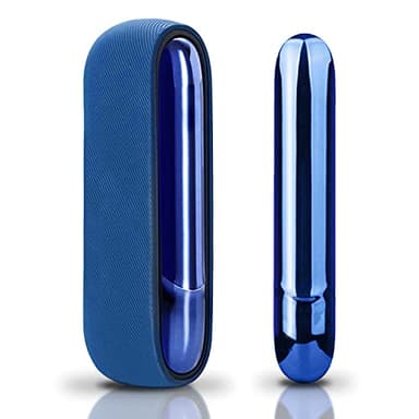 Soft Case para IQOS® 3, Funda de protección Suave para IQOS® 3 Cigarrillo electrónico Silicona Suave al Tacto, contra rasguños de caída y Golpes accidentales, Maleta Mordibo (Dark Blue)