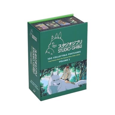 Chronicle Books Studio Ghibli: 100 Collectible Postcards, Volume 2: Final Frames from The Feature Films (1984–2023)