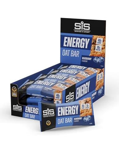 Science in Sport Barritas de Avena con 40 g de Carbohidratos y Avena Integral – Snack Energético Ideal para Running, Senderismo, Ciclismo o Entrenamiento Diario