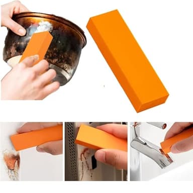 CHEFZOCO Goma limpiadora de óxido, Borrador de óxido para Metales, Goma removedora de Oxido, Limpiador De Óxido, Borrador para Limpieza de Oxido, goma limpiadora de corrosión, Caucho