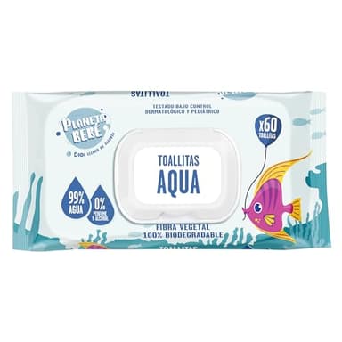 DIA PLANETA BEBÉ toallitas aqua bolsa 60 unidades