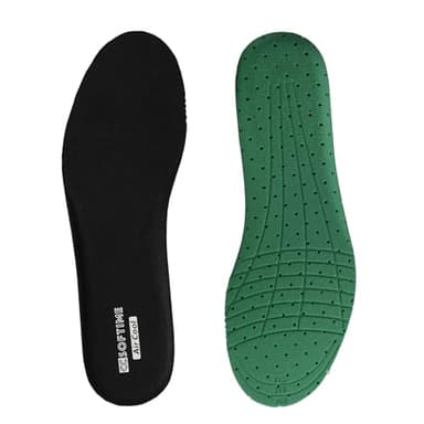 CCSOFTIME Plantillas Deportivas para Hombre y Mujer y Niños-Plantillas Antiolor y Sudor,Plantilla de Memory Repuesto para Zapatillas,Trabajo,Botas,Amortiguación y Cómodas,Negro 35-38EU