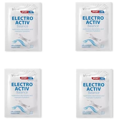 Vetfood ElectroActiv Balance Coconut | 4 unidades | 4 x 20 g | Complemento alimenticio para perros y gatos | con electrolitos