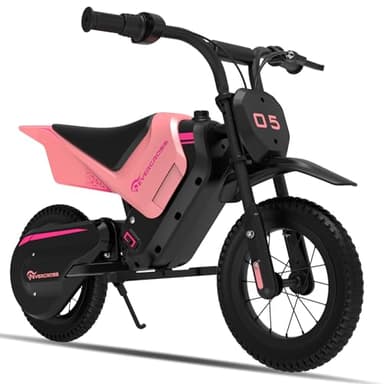 EVERCROSS EV05M Moto Eléctrica Niños, 150W, 8/16 km/h Modo Velocidad y 10 km Largo Alcance Moto Eléctrica, 12'' Moto Cross para Niños de 3-12 Años