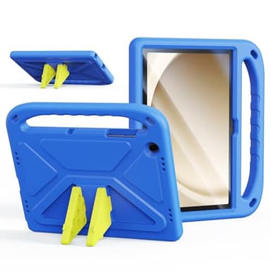 FDHYFGDY Funda para Samsung Galaxy Tab A11 Plus/A11+, Funda Ligera y Duradera a Prueba de Golpes con Asa de Transporte, Funda Protectora Resistente para niños y Adultos,Azul