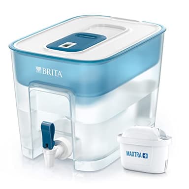 BRITA Flow – Dispensador de agua filtrada extra grande – Incluye un cartucho MAXTRA+ que reduce la cal y el cloro, Única