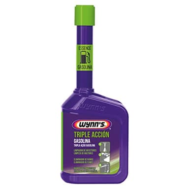 Wynn’s Triple Acción Gasolina – Limpieza de Sistema de Combustible – Reducción de Emisiones – Mejora del Consumo de Combustible – 325 ml