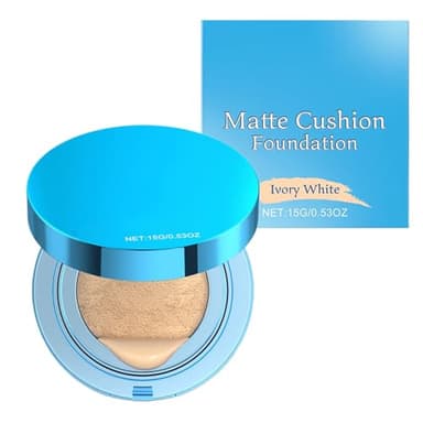 Maquillaje Cojines de aire,Corrector de Cushion Mat Anti-sudor para las mujeres | Crema de Maquillaje Correctora Ligera para Viajes de Negocios, Movimientos, Escuela, Playa