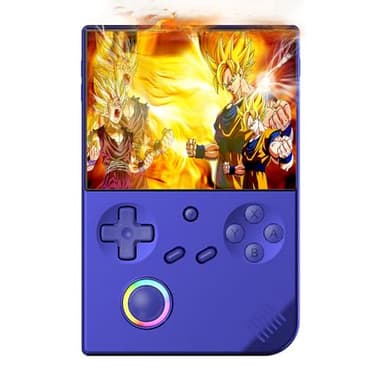 Anbernic - RG40XX V Consola de Juegos de Mano Retro, de 4.0 Pulgadas, Pantalla IPS Linux Sistema Integrado 64G TF 5017 Juegos, Salida de TV HDMI, 5G, WiFi, Bluetooth 4.2 - SVP Game (Azul)