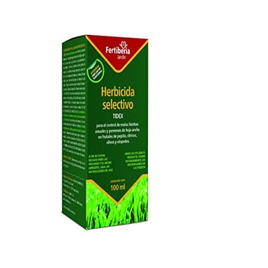 TIDEX Herbicida Selectivo de Olivos, Céspedes, Cítricos y Frutales de Pepita, 100 ml