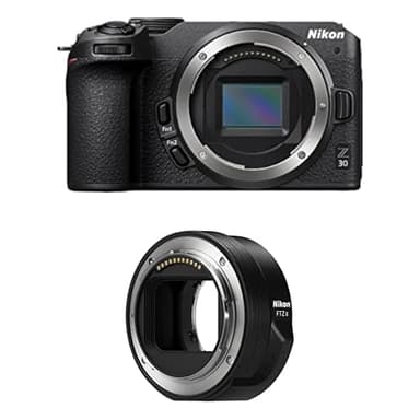 Nikon Cámara Z 30 Sin Objetivo + Nikon Adaptador FTZ II Mount Adapter