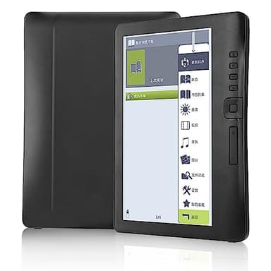 Bk7019 Lector de Libros Electrónicos Portátiles de 7 Pulgadas con Pantalla Colorida, Diseño, Soporte de Memoria 8G, Núcleo ARM9 de Alta Velocidad, Brillo y Característica de Marcador para una