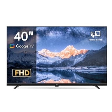FPD Smart TV 40 Pulgadas, Full HD Google TV de con Google Play, Google Cast, HDR 10, Dolby Audio, Control por Voz, 1080p televisión (CG40-P1,2025)