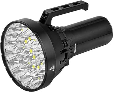 IMALENT MS32 Linternas LED Alta Potencia 200.000 Lúmenes, Potente Linternas 32 CREE XHP70.2 HI LED, Type-C Recargable, Tactica Policial Camping Linterna, con 8 Modes IP56