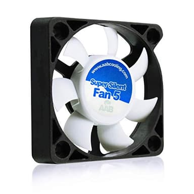 AABCOOLING Super Silent Fan 5 - Un Silencioso y Muy Efectivo Ventilador 50mm para Impresora 3D, Fan Cooler, Fan 5cm, Base Ventilador, 14,45m3/h, 3500 RPM 17,5 dB