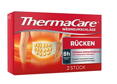 ThermaCare - Parches Termicos Terapéuticos para el Dolor Lumbar y de Cadera - Hasta 16 horas de Alivio Prolongado del Dolor - No Contiene Medicamentos - 2 Parches
