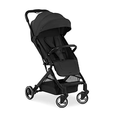 hauck Travel N Care Silla de Paseo Ligera - Carro Bebe Ultraligero desde Nacimiento hasta 22 kg, Carrito Compacto y Plegable, Reclinable, con Suspensión, Protección UV 50+, Negro