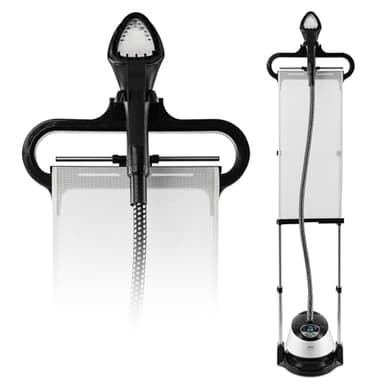 Ufesa Steamy Pad – Plancha Vertical de Vapor 1580W con Pantalla LCD, 9 Niveles de Vapor, Depósito 1.35L, Uso Continuo 40 Minutos, Ideal para Todo Tipo de Ropa