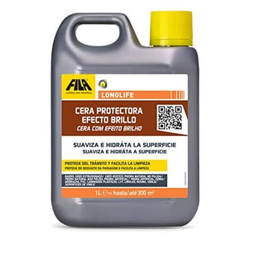 Fila Surface Care Solutions LONGLIFE Cera líquida para abrillantado de Suelos Porosas, Efecto Brillo, No Aplica