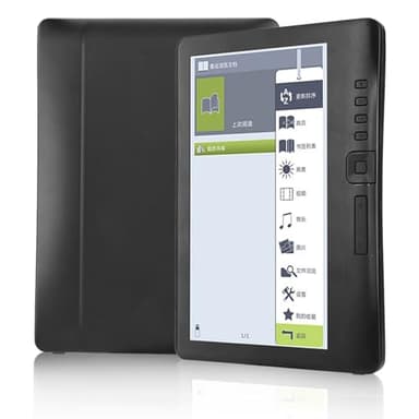 Lector de Libros Electrnicos con Pantalla Colorida de 7 Pulgadas con Diseo Impermeable Libro electronico Barato Ncleo ARM9 de Alta Velocidad, Botn de Libro eBook-Reader