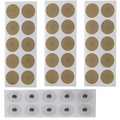 KSOIQPU 40 pcs Magnetoterapia Pegatinas,Kit de Magnetoterapia Parches de Acupresión,Imanes Magnetoterapia Vendaje de Acupuntura Parches Magnéticos Adhesivos Alivio del Dolor
