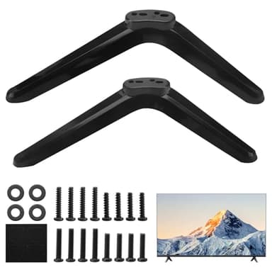 ZMDMAH Soporte universal para TV, compatible con televisores Samsung TV de 32" a 55", montaje en mesa, inclinable, negro