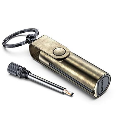 VVAY Mechero Cerilla Permanente con Llavero, Vendido sin Benzina