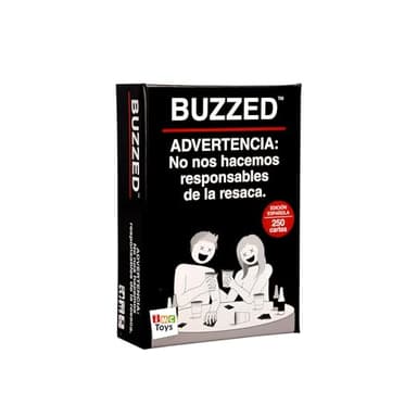 IMC Toys What Do You Meme? Buzzed, Juego de Cartas, Consigue Aguantar el Máximo de Rondas Posibles, Juego para Beber, De 3 a 20 Jugadores, Adultos Mayores de 18 años