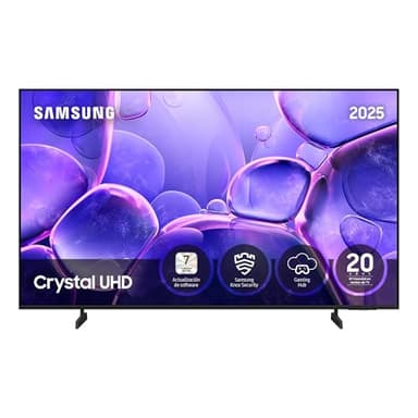 Samsung TV 50 Pulgadas Crystal UHD U8075F 4K Smart TV, Colores increíbles con Crystal Processor 4K, Escucha Todos los Altavoces con Q-Symphony, Datos protegidos Knox Security y Gaming Hub