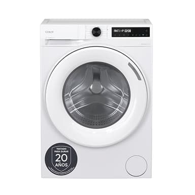 Candy ProWash 500 BR 48SL6-S, Lavadora 8 KG, 1400 RPM, Display Digital, Conectividad WIFI, 16 Ciclos, Motor Inverter SpeedDrive, Inicio Diferido 24H, Bloqueo Infantil, 49cm de Fondo, 72 DB, Blanco