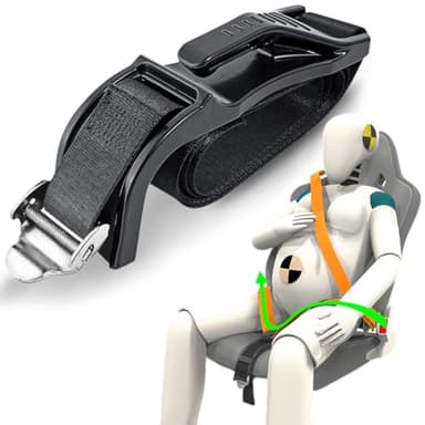 Mihutu® Cinturon Embarazada Coche Homologado, Para Proteger de Lmpactos o Presiones, Adaptador Cinturon Embarazada, Cinturon Embarazada Coche Protegiendo la Seguridad de la Madre y el Bebé