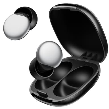 Ieapiar Tapones Oídos Ruido Dormir - Cancelación De Ruido Pro De 47 dB Para Ronquidos Y Concentración | Silicona Para Dormir | 4 Tamaños De Puntas | Ajuste Personalizable