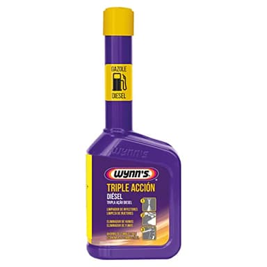 Wynn's Triple Acción Diésel – Limpieza Profunda del Motor – Reducción de Emisiones – Optimización del Consumo y Protección del Sistema de Combustión – 325 ml