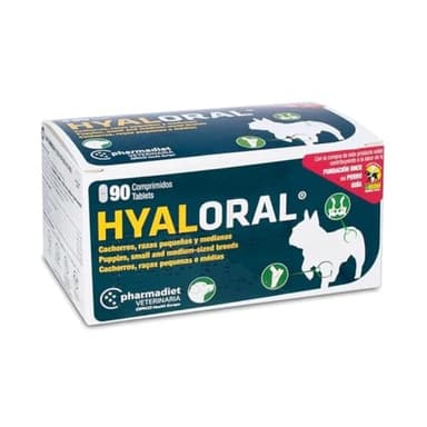 Opko Farmadiet Hyaloral 90 Comprimidos En Blíster Para Perros Razas Pequeñas Y Medianas