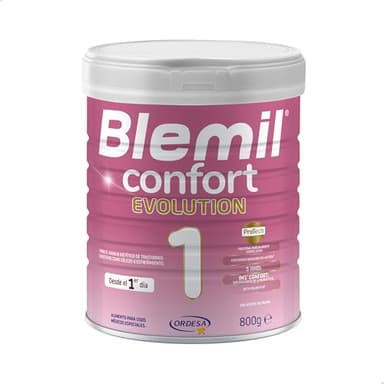 Blemil 1 Confort Evolution | 800g | Fórmula de Inicio en polvo para Bebé Desde el Primer Día - Cólico y Estreñimiento