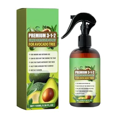Qsvbeeqj Fertilizantes profesionales para árboles de aguacate, nebulización para jardinería, mezcla suave, para la salud, crecimiento de las hojas, nutrientes rápido