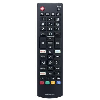 AKB75675301 - Mando a distancia de repuesto para LG UHD 4K Smart TV 43UM7400PLB 49UM71007LB 49UM7100PLB 49UM7390PLC 49UM7400PLB 55UM71007LB 55UM7100PLB 55UM7100PLB M74000 PLB