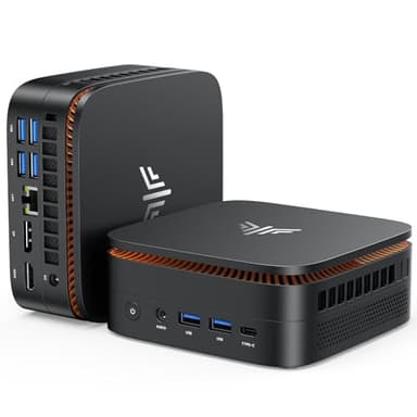 NiPoGi Pinova P1 Mini PC Ryzen ΑΜD 4300U(4C/4T,hasta 3.7GHz, Mejor Que 3500U/N150/N97),16GB DDR4 1TB SSD Pantalla Triple 4K@60Hz(DP 1.4+HDMI 2.0+USB 3.2 Type-C) WiFi 5/BT 4.2