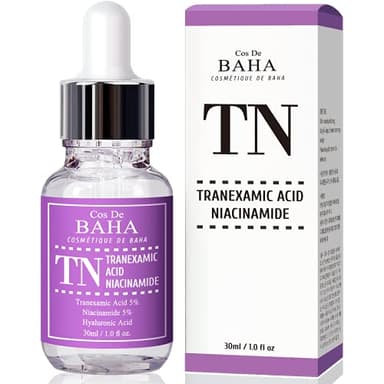 Cos De BAHA (TN) Tranexamic Acid 5% Serum with Niacinamide 5% for Face/Neck (30ml)-to remove Hyper-Pigmentation, Discoloration, Dark Spots