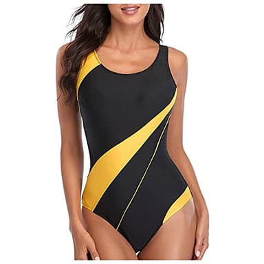 Yekdmxop 2025 Bañadores Mujer Reductores Barriga Talla Grande Trajes de Baño Una Pieza Natacion Bañador Deportivo Reductor Sexy Traje de Baño Piscina Ropa de Baño Swimwear Beachwear Playa Vacaciones