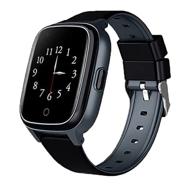 SaveFamily Senior | Reloj Localizador Personas Mayores con GPS, Llamadas, Aviso de Caídas, SOS, Recordatorio de Medicamentos, Sensores de Salud | SIM Incluida - Color Negro