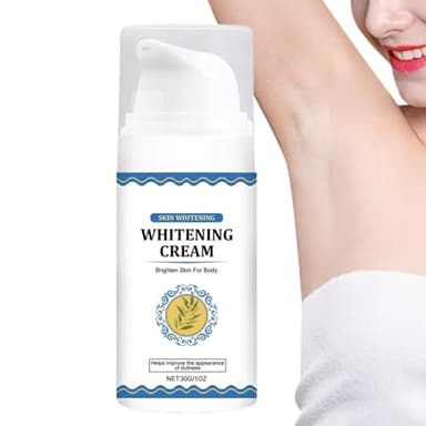 Crema Aclaradora Para Zonas Íntimas,Crema para Aclarar y Tonificar Rodillas y Zonas Íntimas - Textura Mantecosa No Grasa para Piel Sensible y Seca en Codos Rodillas Espalda Baja Axilas Bikini | Uso Di