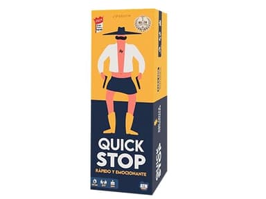 QuickStop - Juegos de Mesa para Familia y Amigos - Dinámico y Divertido - De 2 a 7 Jugadores - Gran Premio del Juguete 2024 - Español