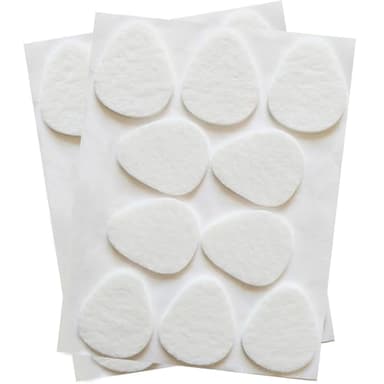 Almohadillas metatarsianas de fieltro para mujeres y hombres, paquete de 20, almohadillas adhesivas para el antepié, almohadillas para el antepié, almohadillas para el metatarso y la planta del pie