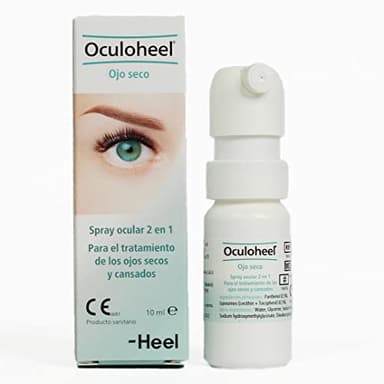 Heel - Oculoheel Colirio Ojos Secos y Cansados, Spray Ocular con Pantenol, Liposomas y Suero Fisiológico - Cuida e hidrata los ojos y alivia las molestias - Tecnología APF - 10 ml