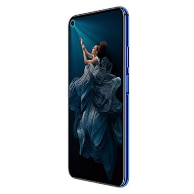 HONOR 20 Smartphone - Azul de 6,26" FHD+, 4G, 48MPx + 16MPx + 2MPx + 2MPx y Frontal 32MPx, 6GB de RAM, 128GB Memoria, Batería 3750 mAh, GPU Turbo 3.0, Virtual 9.1 Surround Sound Versión Española