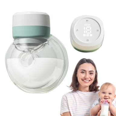 Extractor De Leche Materna - Silencioso Sacaleches Electricos Manos Libres | Extractor De Leche Eléctrico De Lactancia Portátil Para Viajes Y Hogar | Sacaleches Eléctrico Portátil Silicona