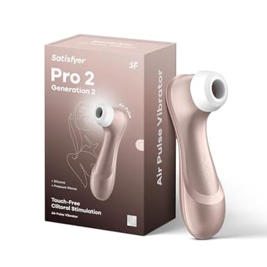 Satisfyer Pro 2 Vibrador Consolador | Estimulación Clitorial Silenciosa y Potente | Regalo de Juguete Sexual para Mujer | Juguete Sexual Erótico Extremo | Vibrador de Ondas de Presión con Vibraciones